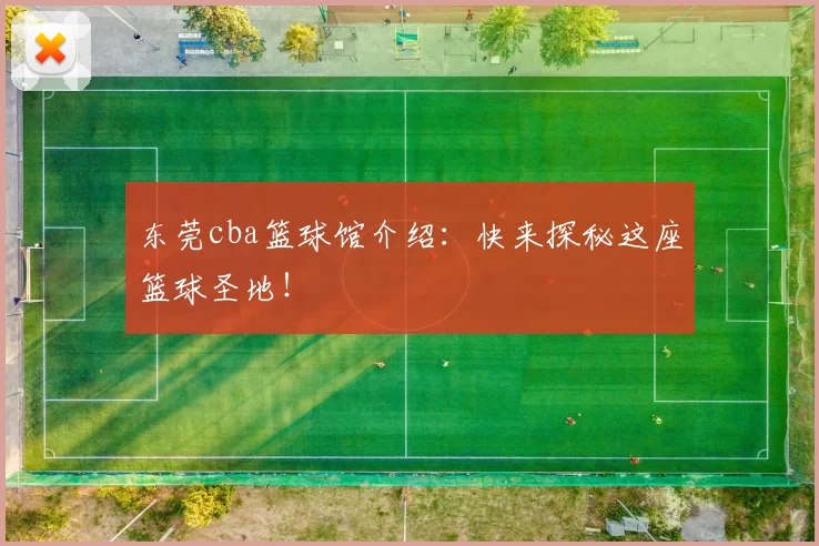 东莞cba篮球馆介绍：快来探秘这座篮球圣地！